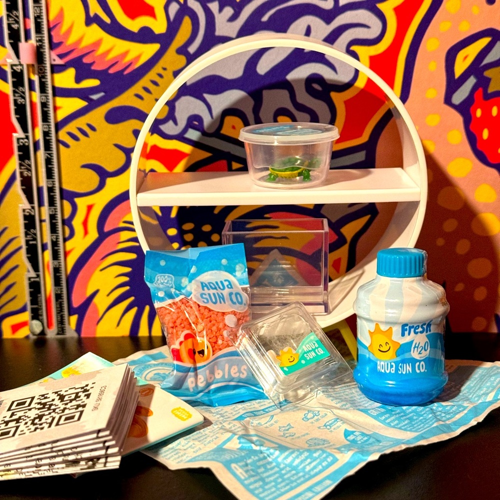 MGA Miniverse Make It Lifestyle Red Eared Slider Turtle